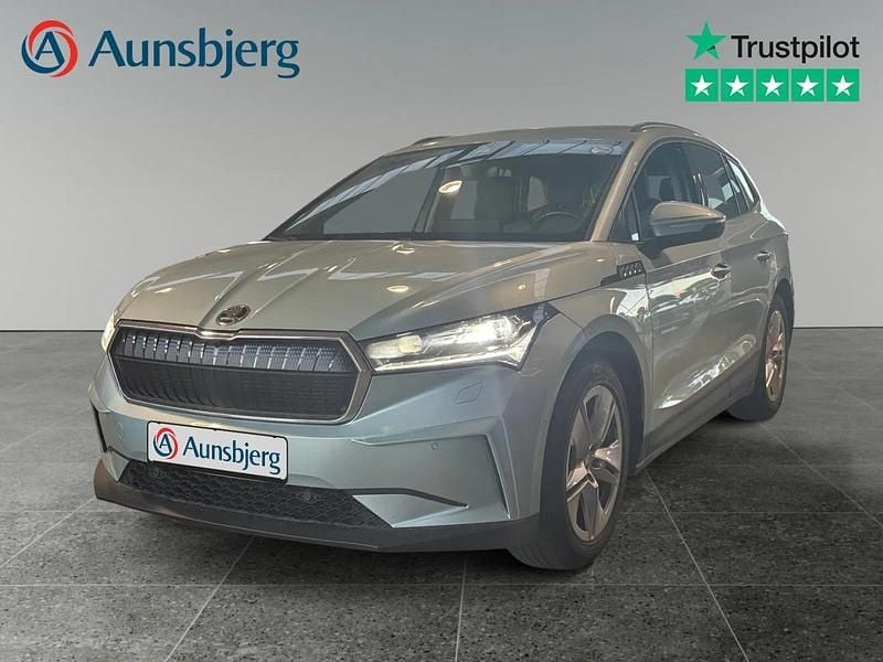 Sølv metal Brugt 2022 Skoda Enyaq iV SUV | 209.500 kr. (God pris) - Billede 1/3