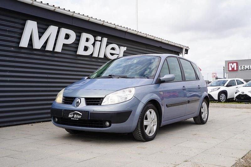 Blåmetal Brugt 2006 Renault Grand Scénic II Authentique MPV | 19.900 kr. - Billede 1/4