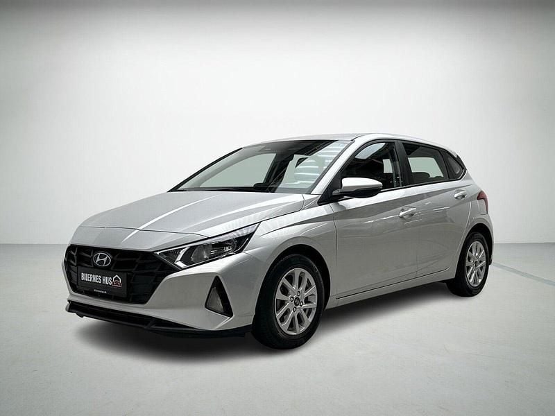 Sølvmetal Brugt 2022 Hyundai i20 Essential Hatchback | 129.980 kr. (God pris) - Billede 1/4