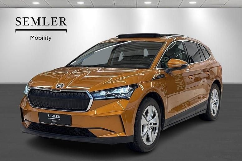Orangemetal Brugt 2025 Skoda Enyaq iV SUV | 349.900 kr. (God pris) - Billede 1/4