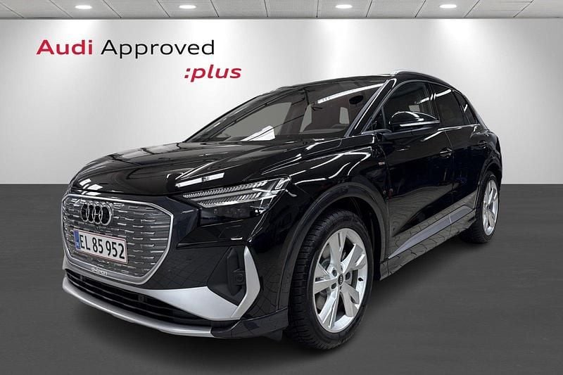 Sortmetal Brugt 2025 Audi Q4 e-tron S-Line SUV | 404.900 kr. (Fair pris) - Billede 1/4