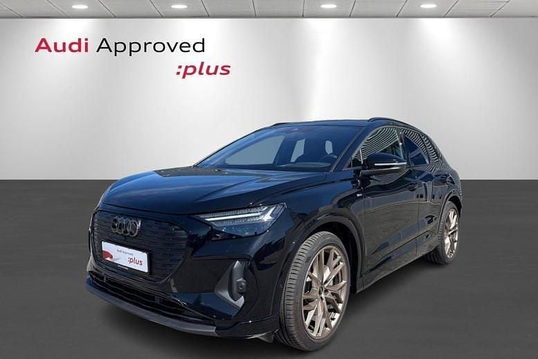 Sortmetal Brugt 2025 Audi Q4 e-tron Advanced SUV | 464.900 kr. - Billede 1/4