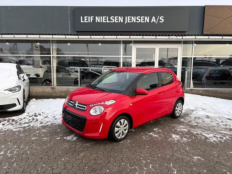 Rød Brugt 2014 Citroën C1 Feel Hatchback | 49.900 kr. (Fair pris) - Billede 1/4