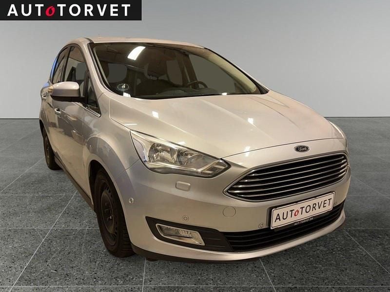 Brugt Ford C-MAX Titanium 120 HK (88 kW) 2017 Sølvmetal MPV