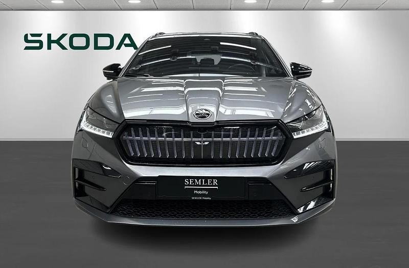 Brugt Skoda Enyaq iV RS 250 kW (340 HK) 2024 Koksmetal SUV