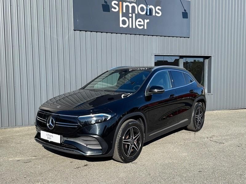 Sort Brugt 2021 Mercedes EQA250 AMG line SUV | 259.900 kr. (Fair pris) - Billede 1/4
