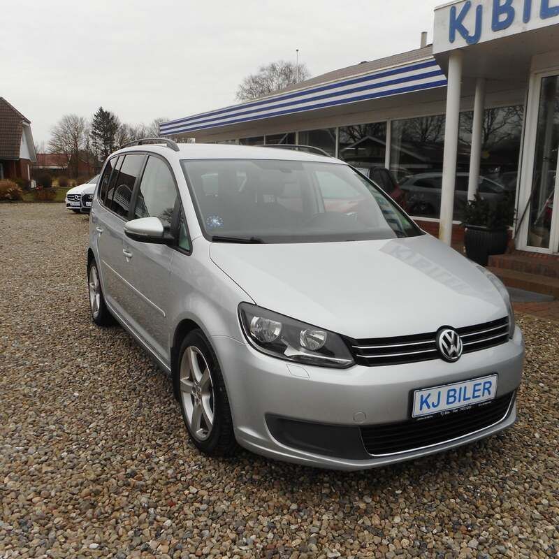 Brugt VW Touran Comfortline 105 HK (77 kW) 2013 Sølvmetal MPV