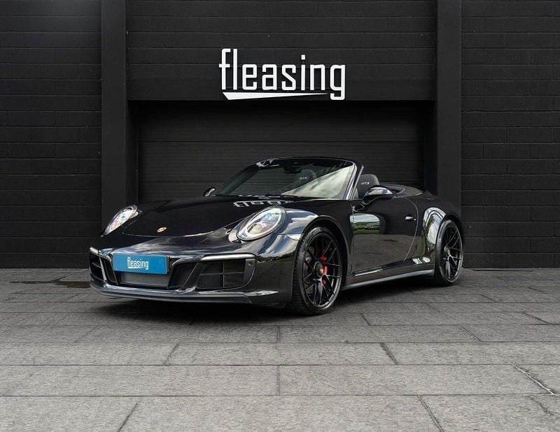 Sort Brugt 2017 Porsche 911 Carrera 4 Cabriolet Cabriolet | 11.856 kr. - Billede 1/4