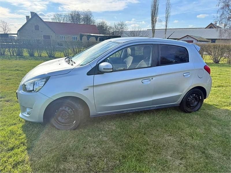 Brugt Mitsubishi Space Star 80 HK (58 kW) 2015 Grå Hatchback