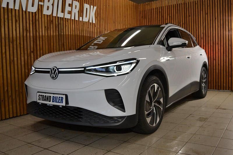 Hvid Brugt 2021 VW ID.4 Pro Performance SUV | 254.800 kr. (Lidt for dyr) - Billede 1/4