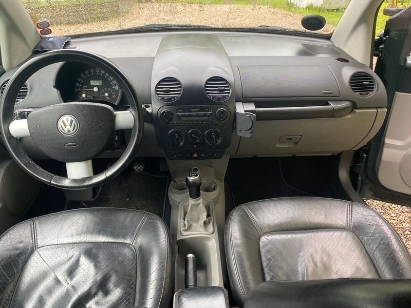 Brugt VW New Beetle Cabriolet 115 HK (84 kW) 2003 Grøn Cabriolet