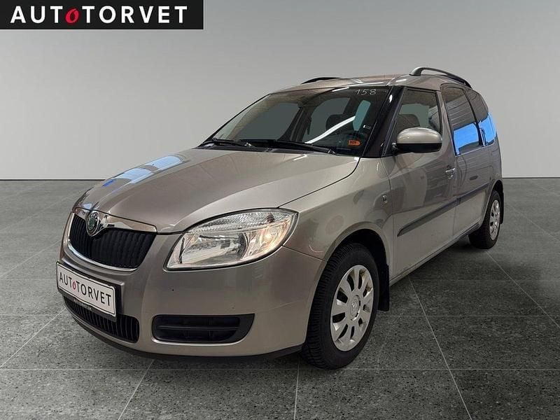 Champagnemetal Brugt 2010 Skoda Roomster Style MPV | 39.700 kr. - Billede 1/4