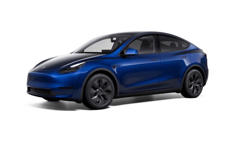 Blå Ny 2025 Tesla Model Y Long Range SUV | 324.480 kr. (God pris) - Billede 1/1
