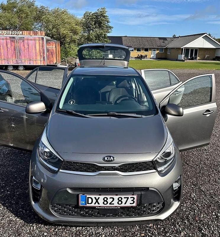 Grå Brugt 2018 Kia Picanto Hatchback | 55.000 kr. (Fair pris) - Billede 1/4