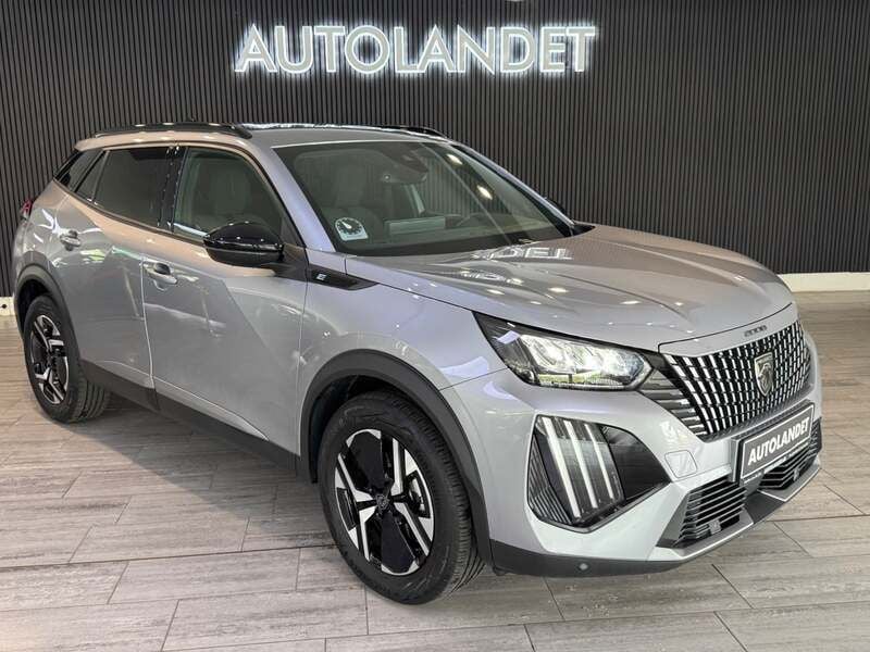 Sølvmetal Brugt 2023 Peugeot e-2008 Allure SUV | 199.800 kr. (Fair pris) - Billede 1/4