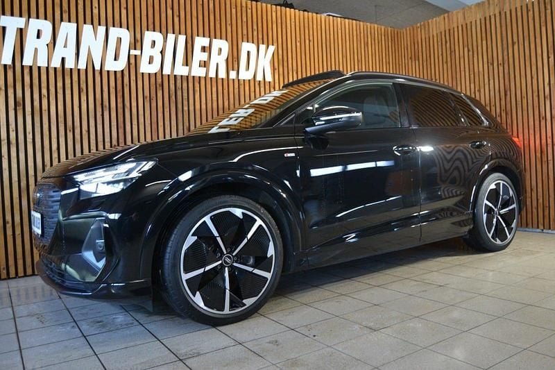 Brugt Audi Q4 e-tron S-Line 219 kW (299 HK) 2021 Sortmetal SUV