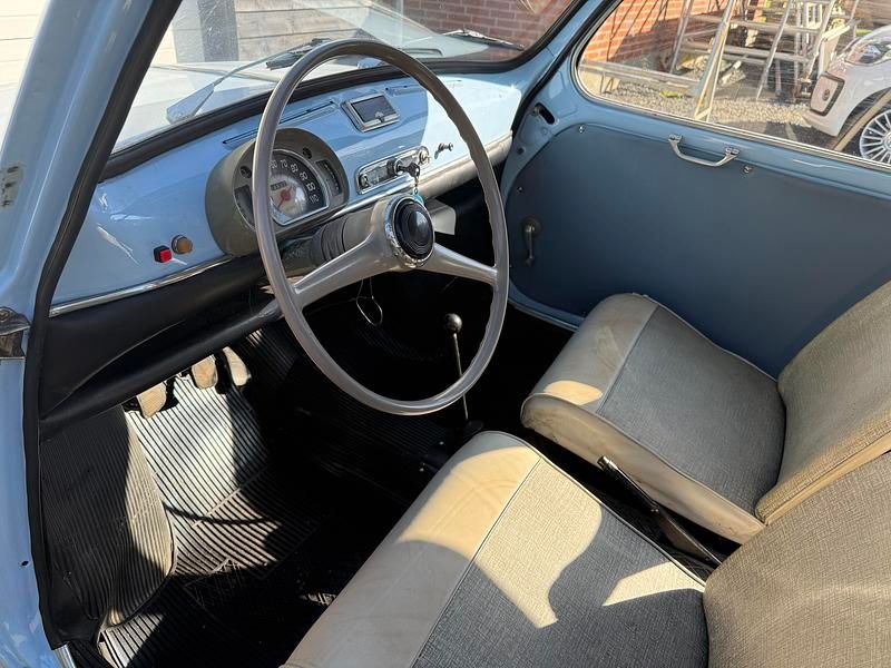Brugt Fiat 600D 1959 Blå
