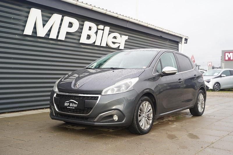 Gråmetal Brugt 2017 Peugeot 208 Desire Sky Hatchback | 44.900 kr. (Fair pris) - Billede 1/4