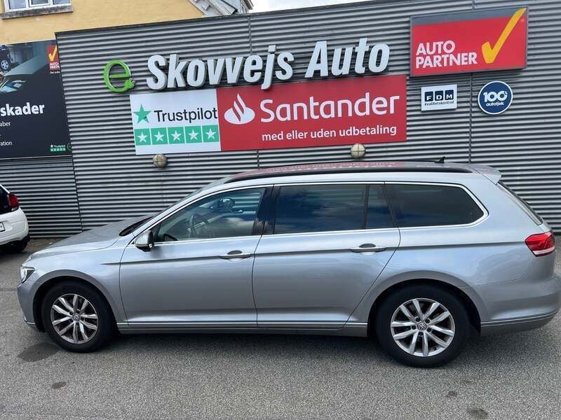 Gråmetal Brugt 2018 VW Passat Comfortline Premium Stationcar | 199.900 kr. (Fair pris) - Billede 1/4