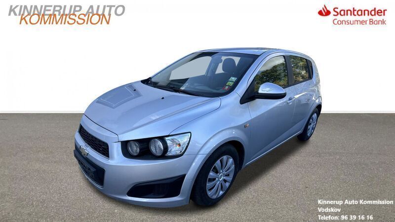 Sølv Brugt 2014 Chevrolet Aveo LT Hatchback | 25.900 kr. (Lidt for dyr) - Billede 1/4