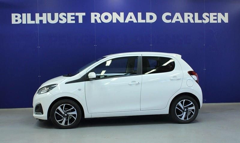 Hvid Brugt 2020 Peugeot 108 Prestige Hatchback | 79.900 kr. (Fair pris) - Billede 1/4