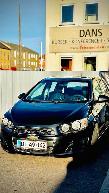 Sort Brugt 2013 Chevrolet Aveo Hatchback | 29.500 kr. (Fair pris) - Billede 1/4