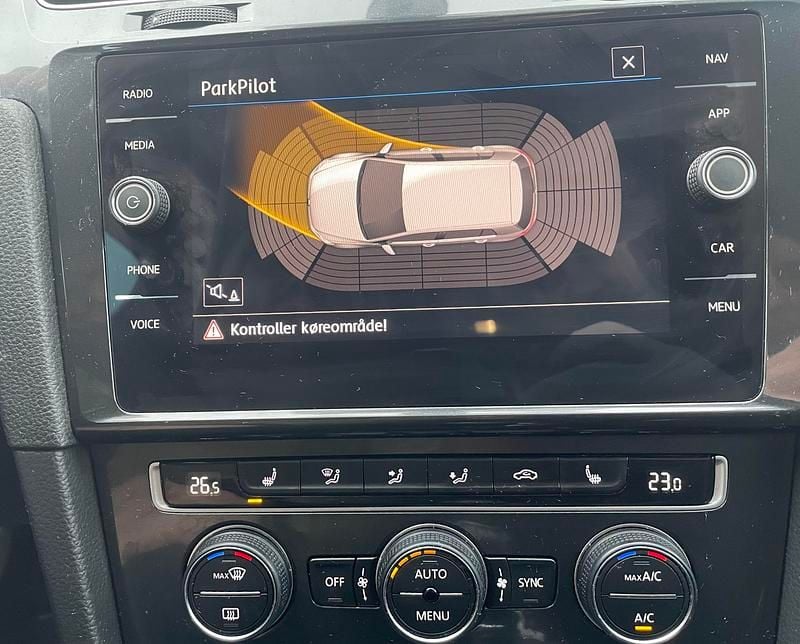 Grå Brugt 2017 VW Golf VII Comfortline Hatchback | 120.000 kr. (Fair pris) - Billede 1/8