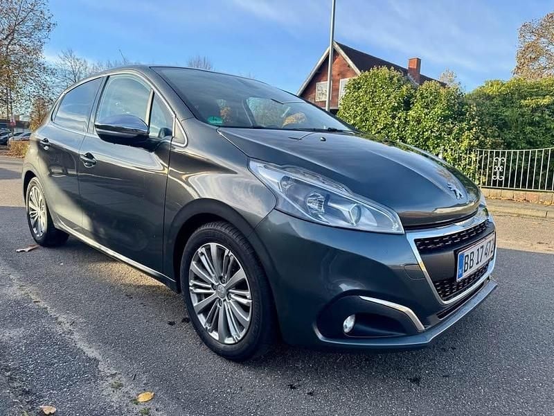 Brugt Peugeot 208 100 HK (73 kW) 2016 Grå Hatchback