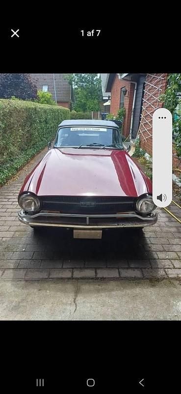 Brugt 1972 Triumph TR6 | 200.000 kr. - Billede 1/4