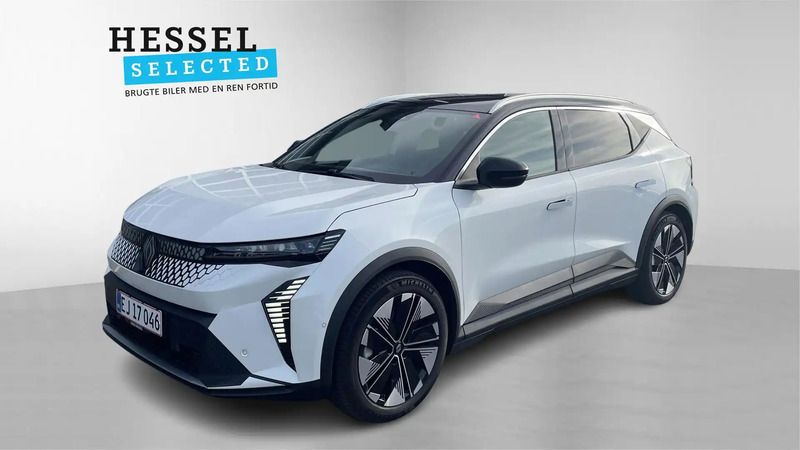 Hvid nacré / sort tag Brugt 2025 Renault Scénic Techno MPV | 309.900 kr. (Fair pris) - Billede 1/4