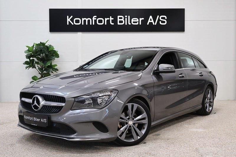 Gråmetal Brugt 2016 Mercedes CLA200 Shooting Brake Urban Stationcar | 148.900 kr. (Fair pris) - Billede 1/4