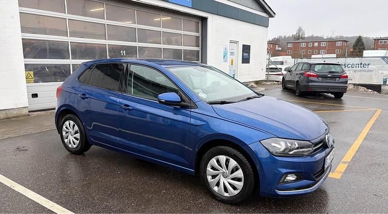 Brugt VW Polo Highline 115 HK (84 kW) 2019 Blå Hatchback