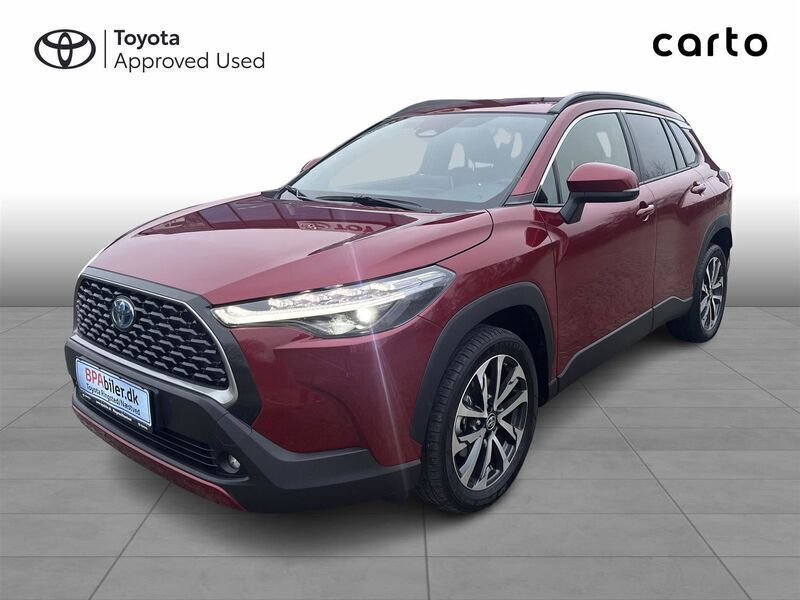 Tokyo red Brugt 2023 Toyota Corolla Cross Comfort SUV | 334.900 kr. (Lidt for dyr) - Billede 1/4