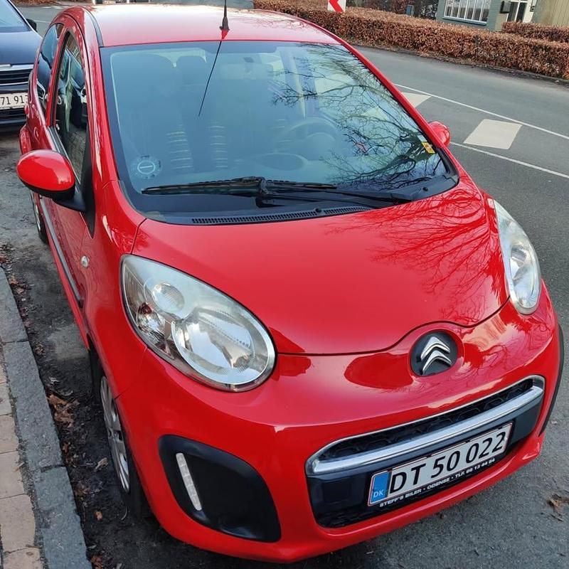 Rød Brugt 2013 Citroën C1 Hatchback | 28.000 kr. (Fair pris) - Billede 1/3