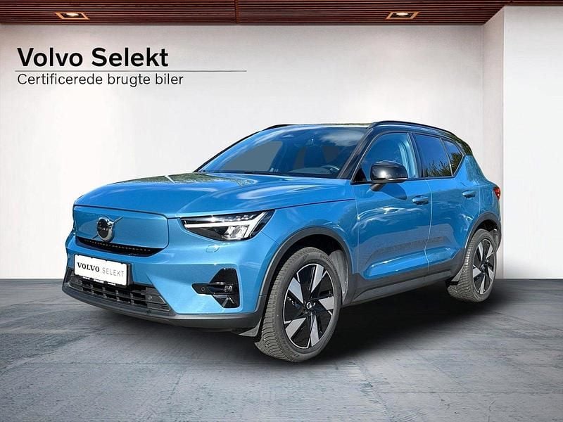 Mørkblå Brugt 2024 Volvo EX40 Plus SUV | 329.900 kr. - Billede 1/3