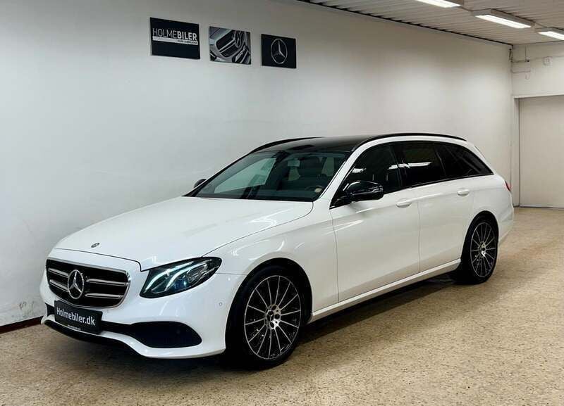 Hvid Brugt 2017 Mercedes E220 Avantgarde Stationcar | 194.900 kr. (Fair pris) - Billede 1/4