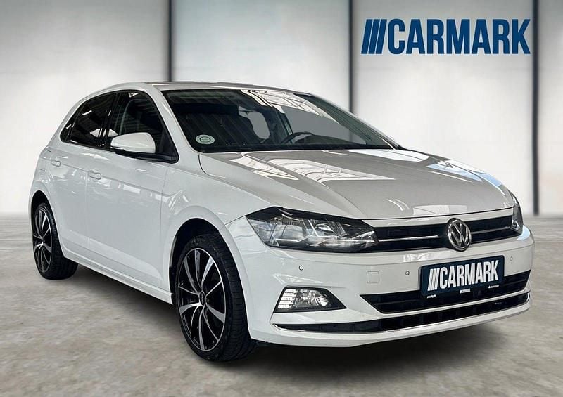 Hvid Brugt 2018 VW Polo Highline Hatchback | 99.900 kr. (Fair pris) - Billede 1/4