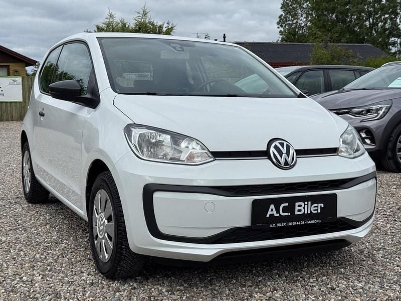 Hvid Brugt 2017 VW up! take up! Hatchback | 72.800 kr. (God pris) - Billede 1/4