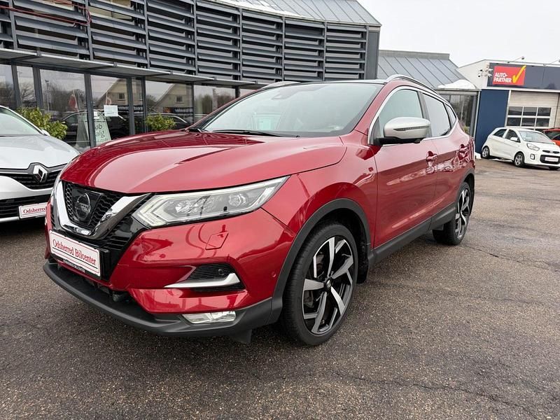 Brugt Nissan Qashqai Tekna+ 115 HK (84 kW) 2018 Rødmetal SUV