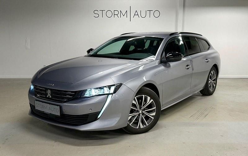 Sølvmetal Brugt 2023 Peugeot 508 Allure Stationcar | 279.900 kr. (Dyr) - Billede 1/4