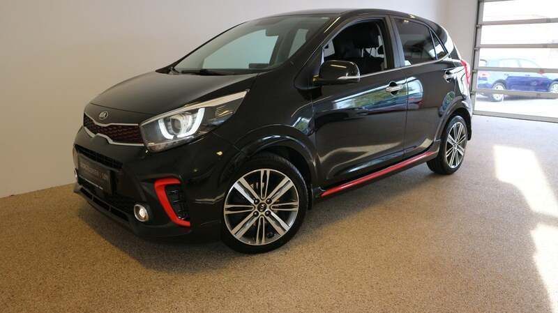 Sortmetal Brugt 2019 Kia Picanto GT-Line Hatchback | 119.800 kr. - Billede 1/4