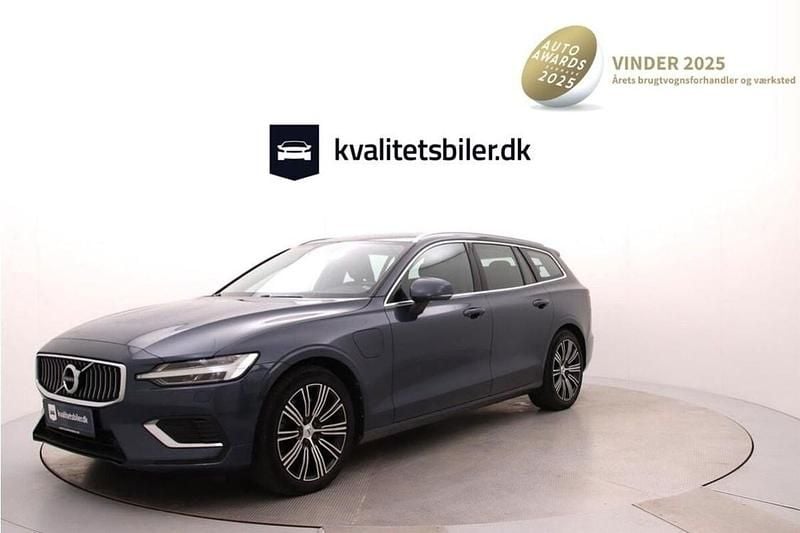 Brugt Volvo V60 Inscription 340 HK (250 kW) 2022 Lysblå Stationcar