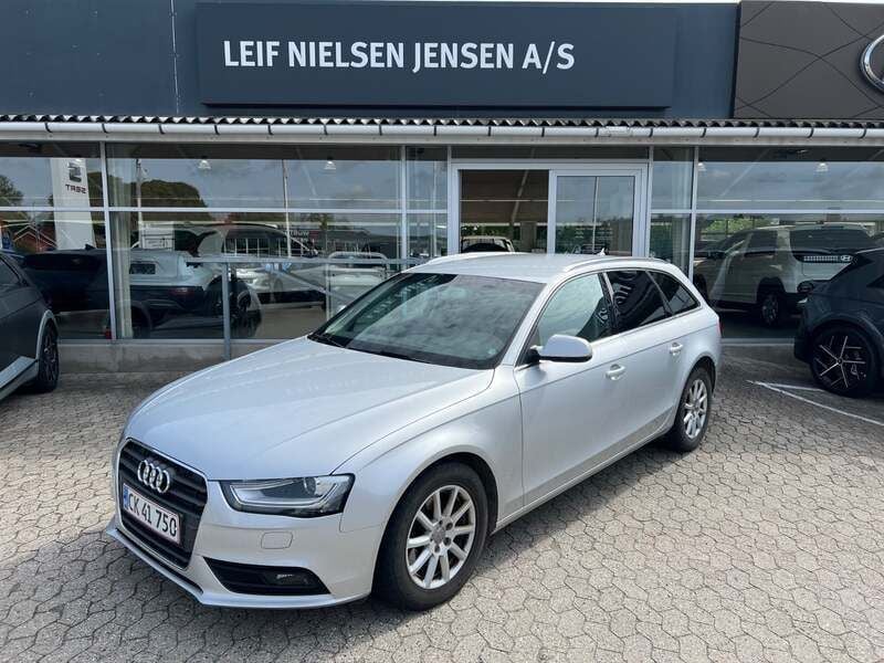 Sølvmetal Brugt 2012 Audi A4 Stationcar | 89.900 kr. (God pris) - Billede 1/4