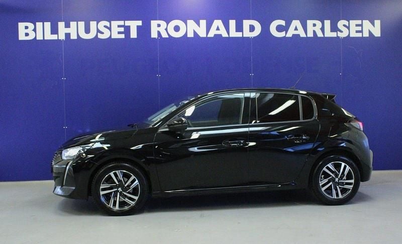 Brugt Peugeot 208 100 HK (73 kW) 2021 Sortmetal Hatchback