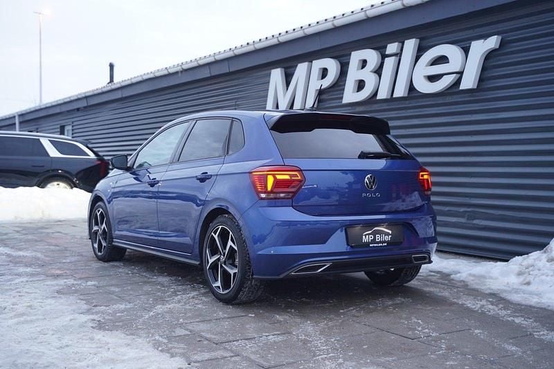 Brugt VW Polo R-line 150 HK (110 kW) 2021 Blåmetal Hatchback