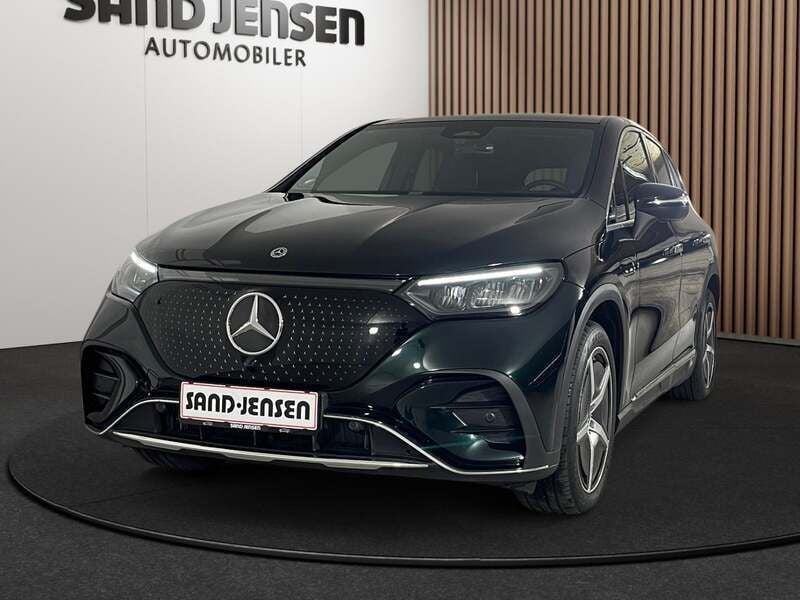 Mørkgrønmetal Brugt 2024 Mercedes EQE350 AMG line SUV | 649.900 kr. (Fair pris) - Billede 1/4