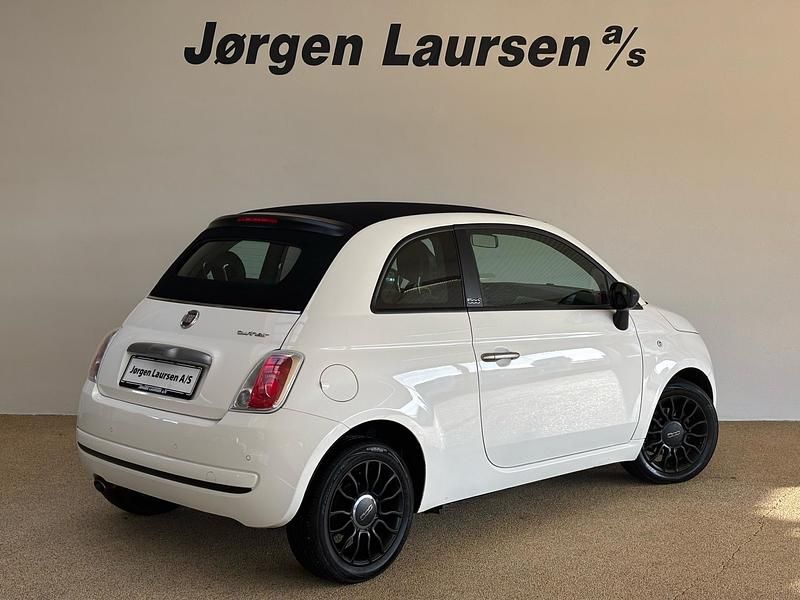 Brugt Fiat 500C 85 HK (62 kW) 2012 Hvid Cabriolet