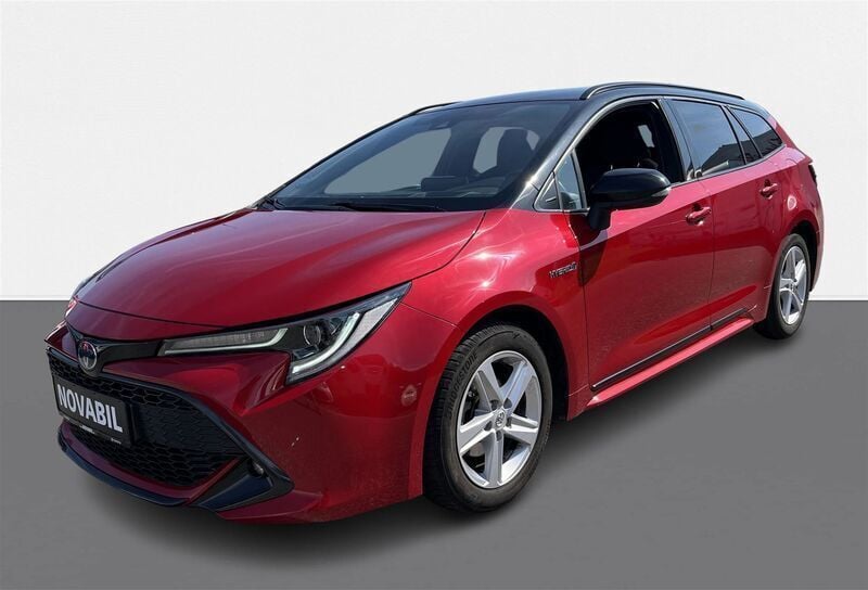 2sz flame red/night sky black Brugt 2019 Toyota Corolla H3 Stationcar | 179.900 kr. (God pris) - Billede 1/4