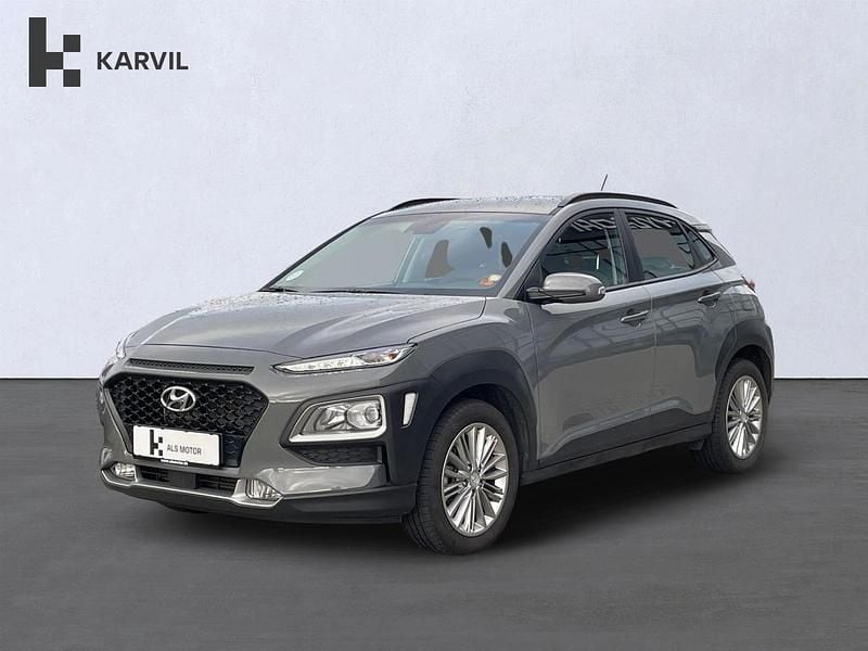 Galactic grey Brugt 2019 Hyundai Kona Trend SUV | 174.900 kr. (Fair pris) - Billede 1/4