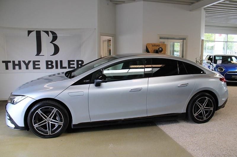 Brugt Mercedes EQE350 AMG line 214 kW (292 HK) 2022 Sølvmetal Sedan
